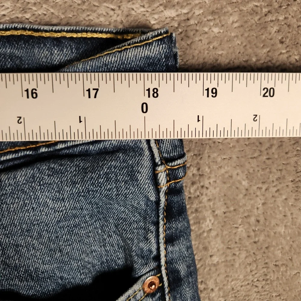Levi's 505 Regular Fit Jeans Mens 38x30 Blue Excellent Straight Leg‎ Denim